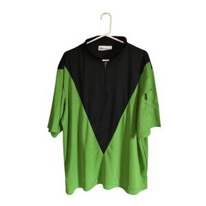 EUC Happy Chef Uniforms Chef Shirt 1/4 Zip